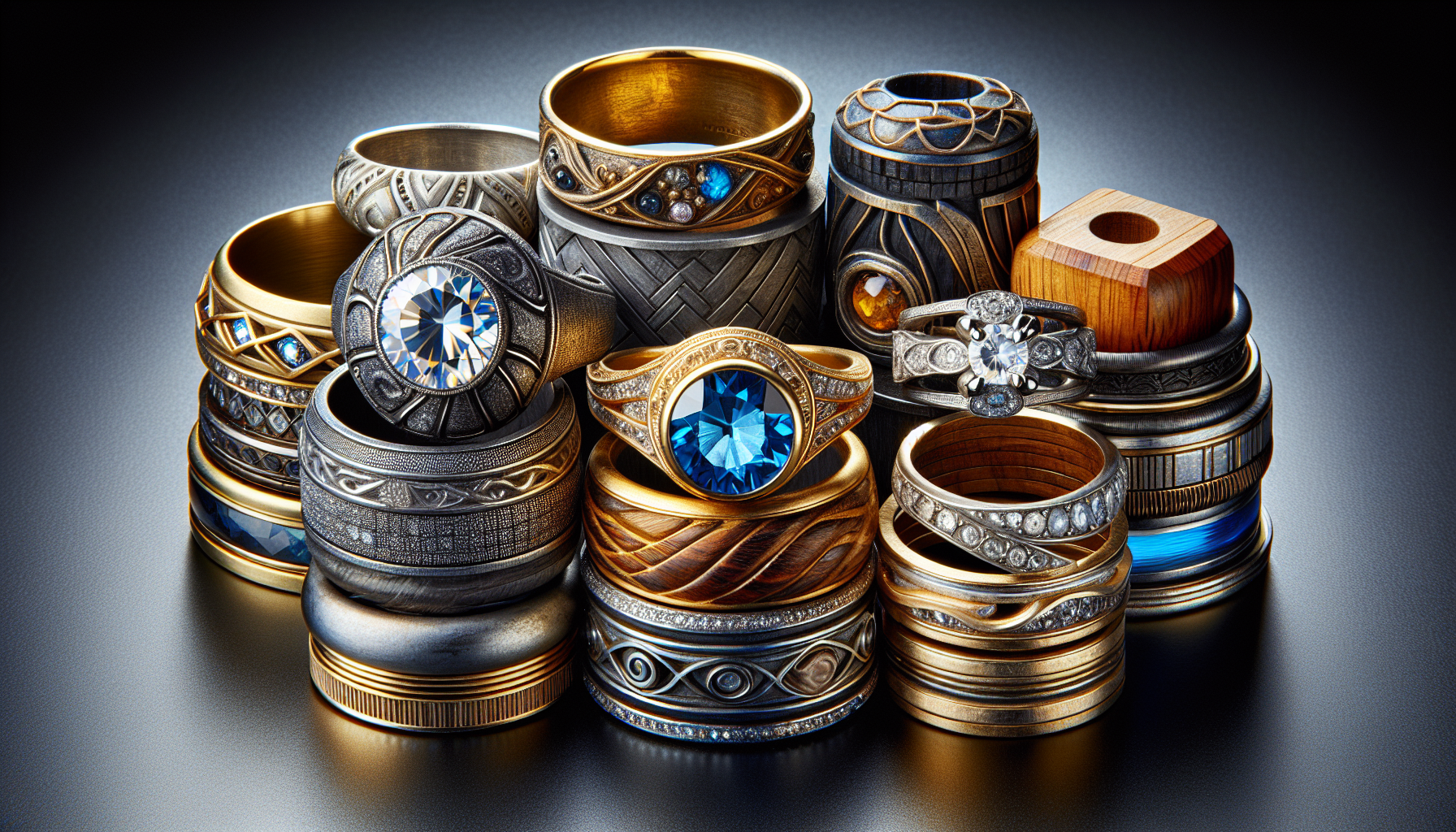 Unconventional Sparkle: Exploring Unique Wedding Ring Designs