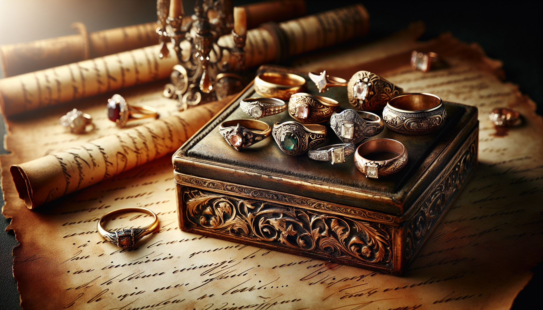 Timeless Romance: The Charm of Vintage Wedding Rings