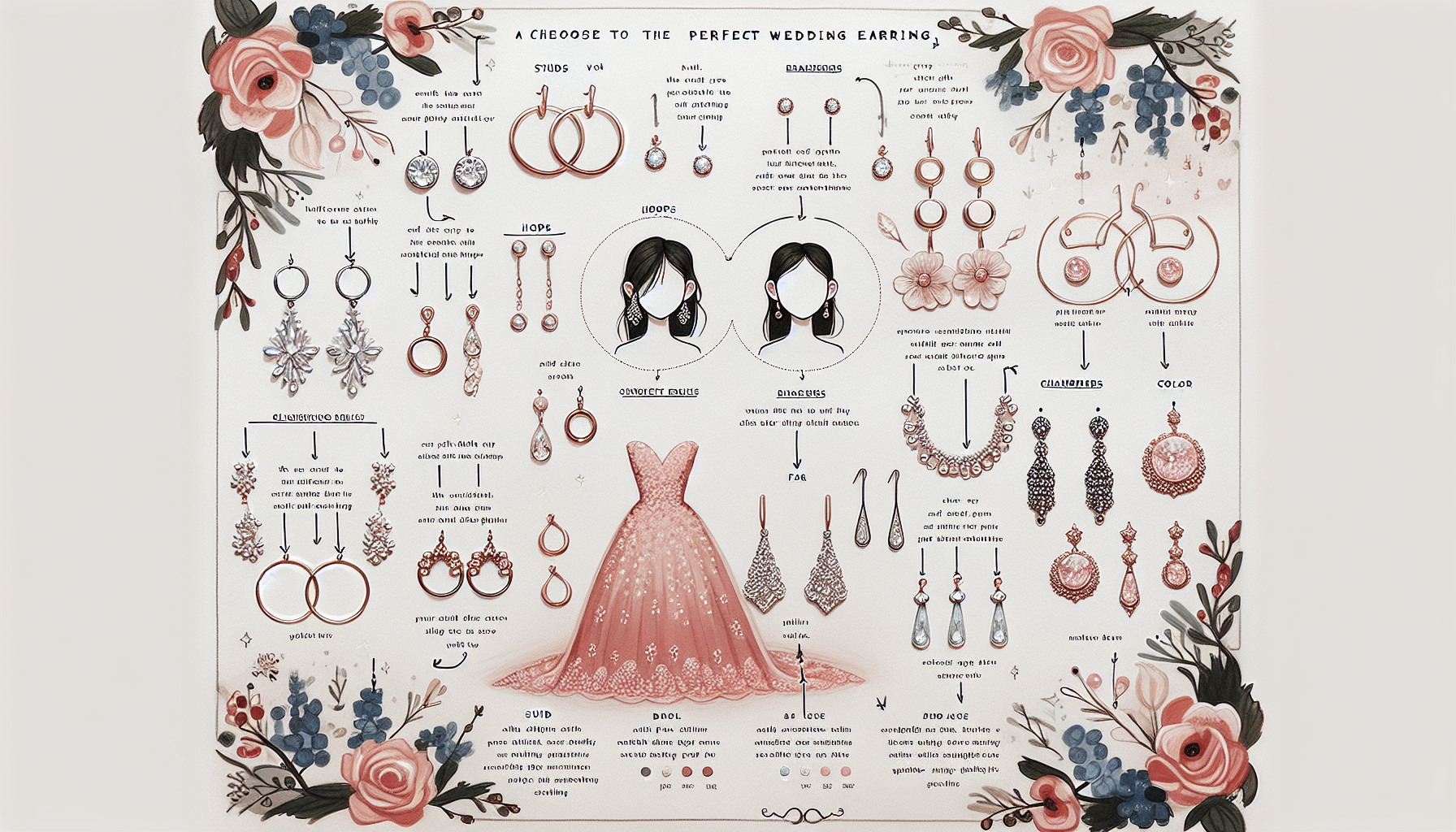 Choosing the Perfect Wedding Earrings: A Guide